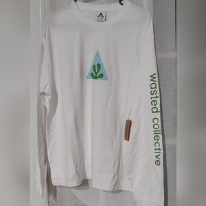NWT  Wasted Collective Long Sleeve T-Shirt Unisex Size XL